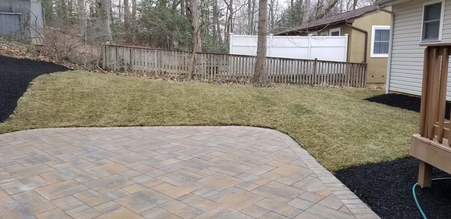 Patio Riva Map Riva Terrace Paver Patio and Fire Pit - Paradise Landscape