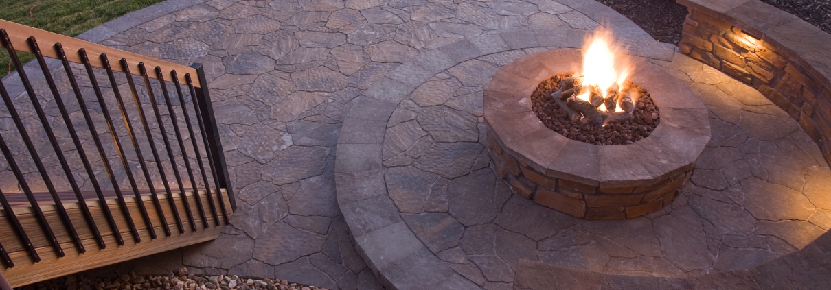 Annapolis Landscaping Outdoor Fire Pit Hardscape