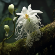 The very rare Ghost Orchid